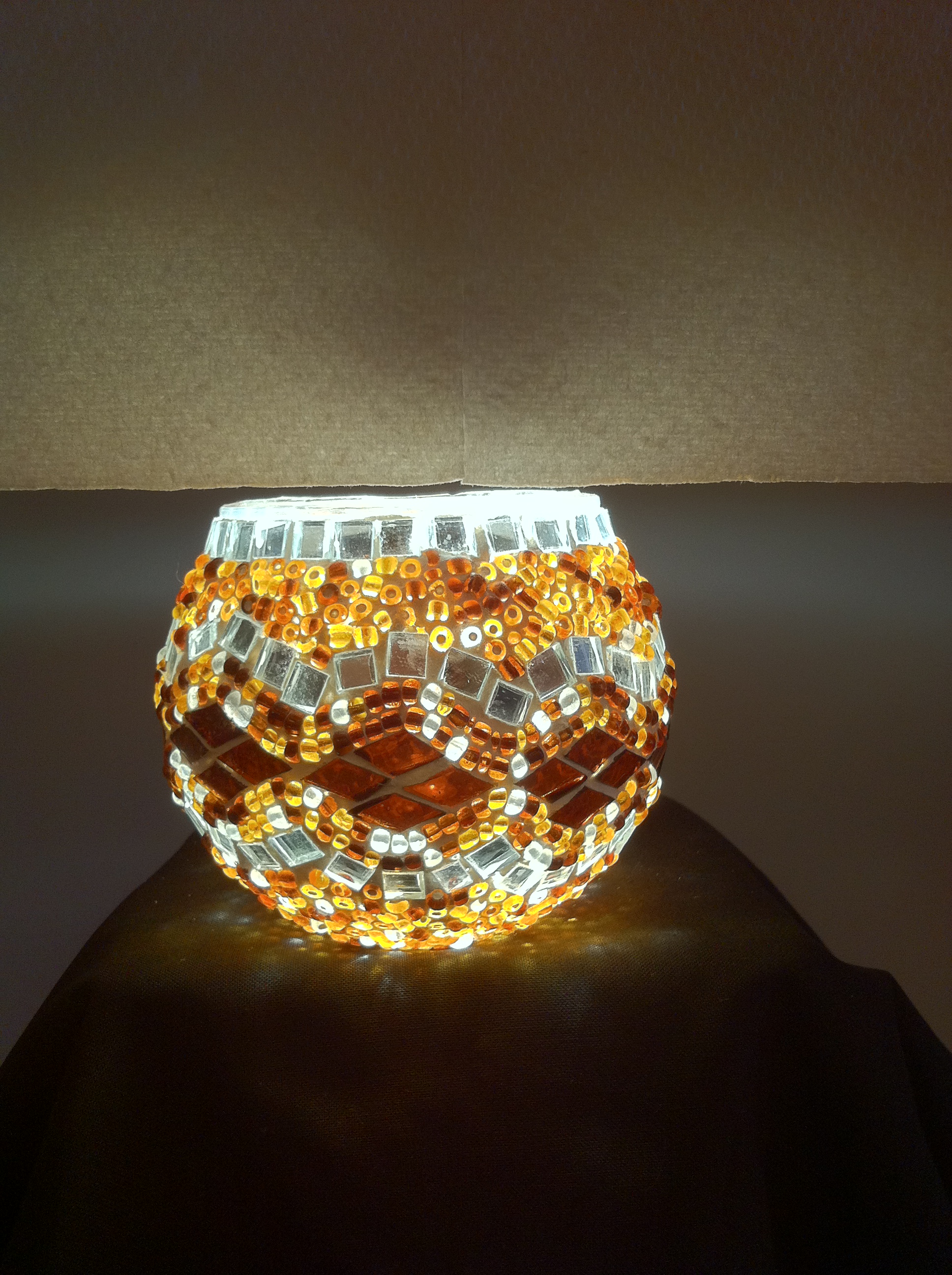 MOSAIC CANDLE HOLDERS